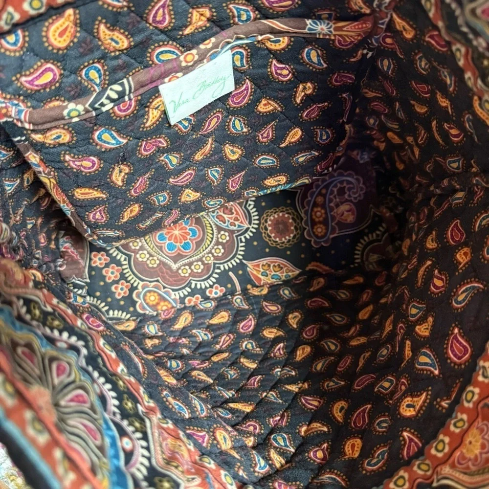 Vintage Vera Bradley 90s Retired Kensington Tote Bag And Readers Case